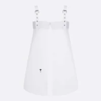 Dior Women Blouse White Cotton Poplin 521B87A3356_X0100