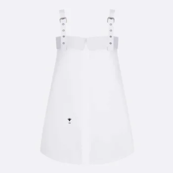 Dior Women Blouse White Cotton Poplin 521B87A3356_X0100
