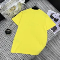 Dior Women DIOR AND HYLTON NEL T-Shirt Relaxed Fit Yellow Cotton Jersey