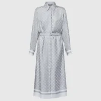 Louis Vuitton Women Monogram Foulard Shirt Dress 1AGOD5