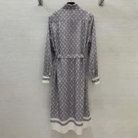 Louis Vuitton Women Monogram Foulard Shirt Dress 1AGOD5