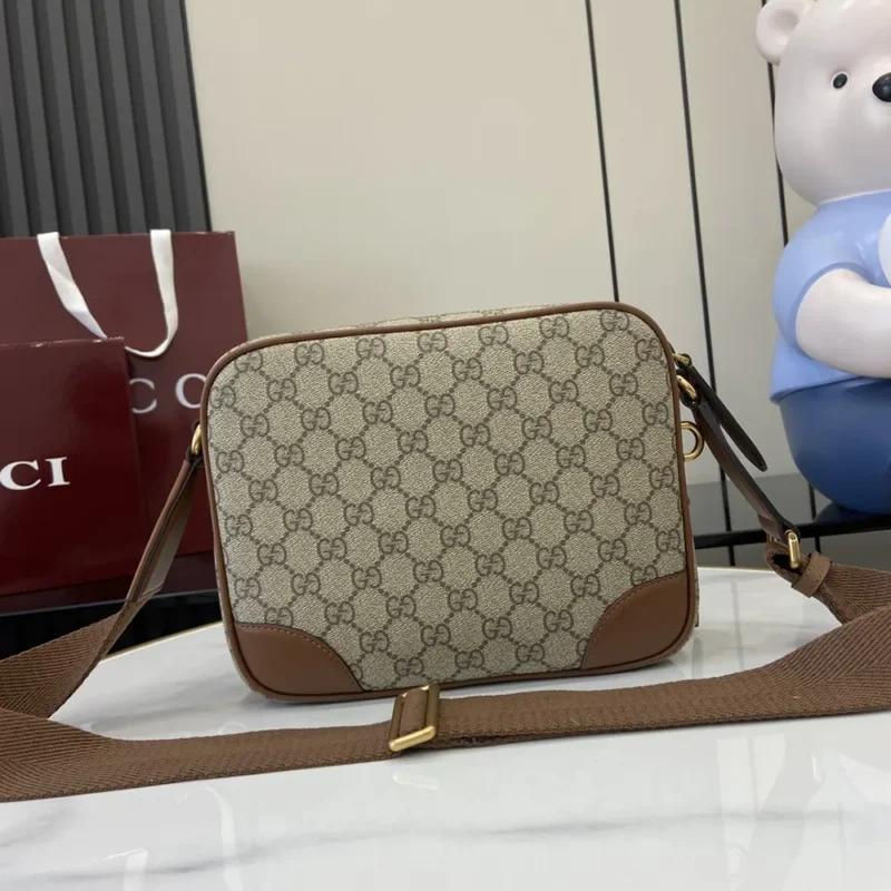 Gucci Unisex GG Emblem Medium Crossbody Bag 821160FAED39786