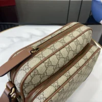 Gucci Unisex GG Emblem Medium Crossbody Bag 821160FAED39786