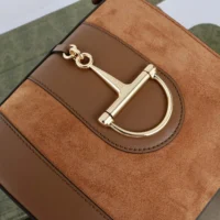 Gucci Women 73 Mini Bucket Bag-Brown 833665CAAAV2718