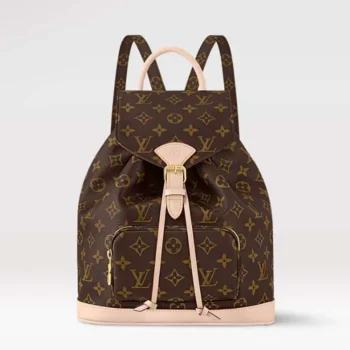 Louis Vuitton LV Women Montsouris PM in Cowhide-leather Trim M11198