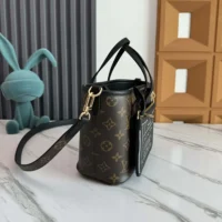 Louis Vuitton LV Women Neverfull Bandoulière Inside Out BB-Black M12099