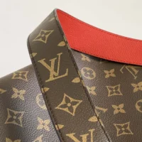 Louis Vuitton LV Women Neverfull Bandoulière Inside Out MM-Red M12096