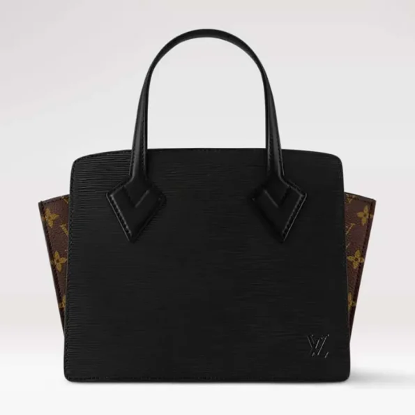 Louis Vuitton LV Women Varenne Leather-trim Black M11789
