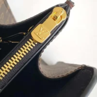 Louis Vuitton LV Women Varenne Leather-trim Black M11789