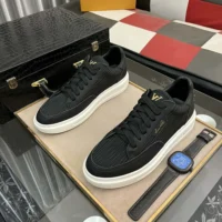 Louis Vuitton Men Beverly Hills Sneaker-Black 1AD9U0