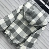 Louis Vuitton Men Double Face Check Zip-Up Jacket 1AGPEP