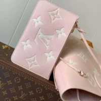 Neverfull MM Monogram Empreinte Leather-Pink M14210
