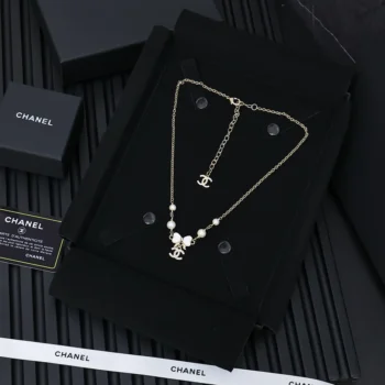 Chanel Women Choker Metal Resin Glass Pearls Strass ABF304B19854