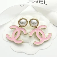 Chanel Women Pendant Earrings Metal Resin ABF397B19975