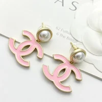 Chanel Women Pendant Earrings Metal Resin ABF397B19975