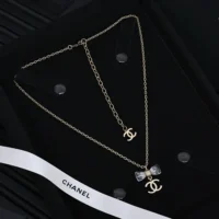 Chanel Women Pendant Necklace Metal Resin ABF546B19997