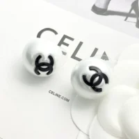Chanel Women Stud Earrings Metal Resin ABF364B19975