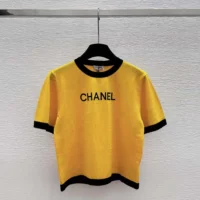 Chanle Women Oversize T-Shirt with Chanle Logo