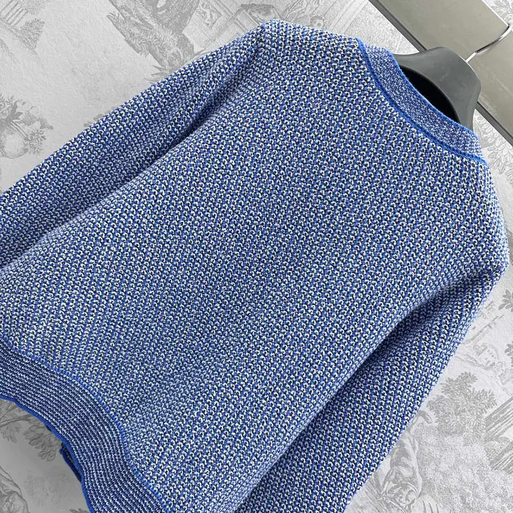 Gucci Women Fine Cotton Crewneck Cardigan 818643XKENR4179 (6) Gucci Women Fine Cotton Crewneck Cardigan 818643XKENR4179