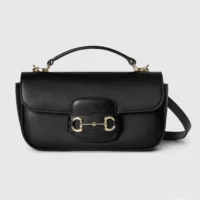 Gucci Women Horsebit 1955 Soft Small Top Handle Bag 815206AAEFH1000
