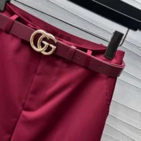 Gucci Women Oversize Low Waist Wool Pant 824881Z7AO26052