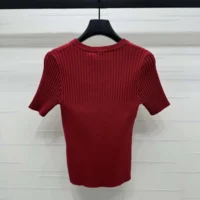 Gucci Women Rib Fabric Top with Intarsia 829857XKEV26320