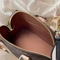 Louis Vuitton LV Women Alma BB Monogram Coated Canvas-Brown M46990