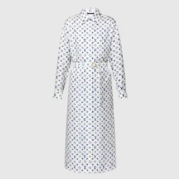 Louis Vuitton LV Women Aquarelle Monogram Shirt Dress