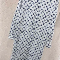 Louis Vuitton LV Women Aquarelle Monogram Shirt Dress