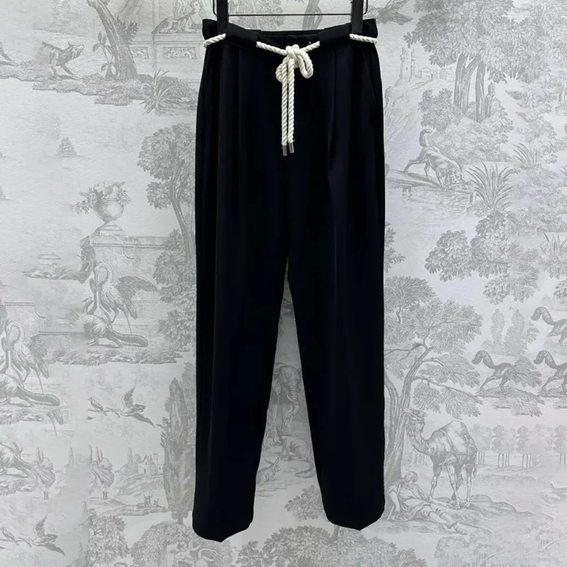 Louis Vuitton LV Women Rope Belt Tailored Pants 1AHJLZ