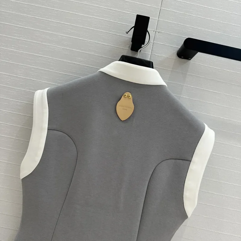 Louis Vuitton LV Women Technical Jersey Color-Block Peplum Top