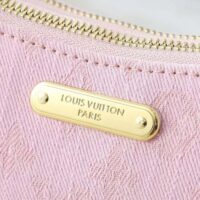 Louis Vuitton LV Women Liv Pochette monogram Denim-Pink M14159