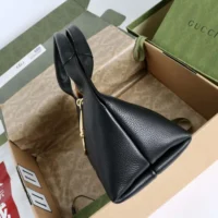 Gucci Women Softbit Medium Top Handle Bag-Black ‎837467