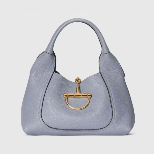 Gucci Women Softbit Medium Top Handle Bag-Blue ‎837467