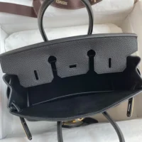 Hermes Birkin 30 Bag in Epsom Leather with Gold Hardware-Black/Gold
