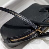 Hermes Unisex Bolide 1923 Bag in Epsom Calfskin-Black/Gold