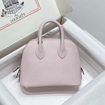 Hermes Unisex Bolide 1923 Bag in Epsom Calfskin-Pink