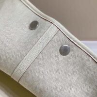 Hermes Unisex Garden Party 30 Voyage Bag-White