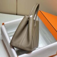 Hermes Unisex Garden Party 36 Voyage Bag-Gray