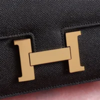 Hermes Women Constance 19 Bag Epsom Leather-Black
