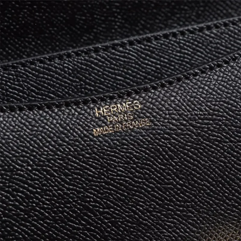 Hermes Women Constance 19 Bag Epsom Leather-Black