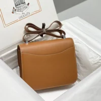 Hermes Women Constance 19 Bag Epsom Leather-Brown