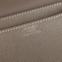 Hermes Women Constance 19 Bag Epsom Leather-Grey/Silver