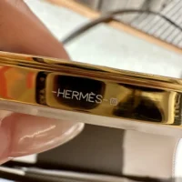 Hermes Women Constance 24 Bag Epsom Leather-Gray/Gold