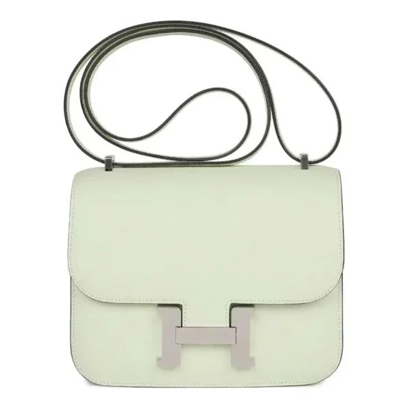 Hermes Women Constance 24 Bag Epsom Leather-Lime