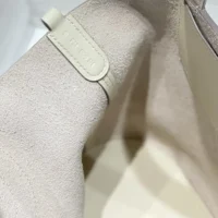 Hermes Women In the Loop 18 Handbag Clemence Leather-White/Silver