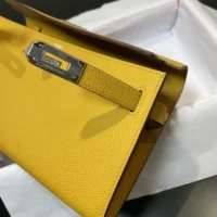 Hermes Women Kelly To Go in Epsom Leather-Gold/Silver