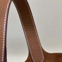 Hermes Women Picotin Lock 18cm in Cowhide leather-Brown