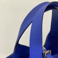 Hermes Women Picotin Lock 18cm in Cowhide leather-Navy