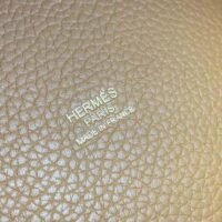 Hermes Women Picotin Lock 22cm in Cowhide leather-Brown